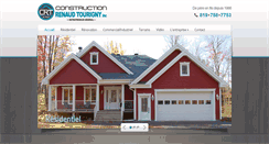 Desktop Screenshot of constructiontourigny.com